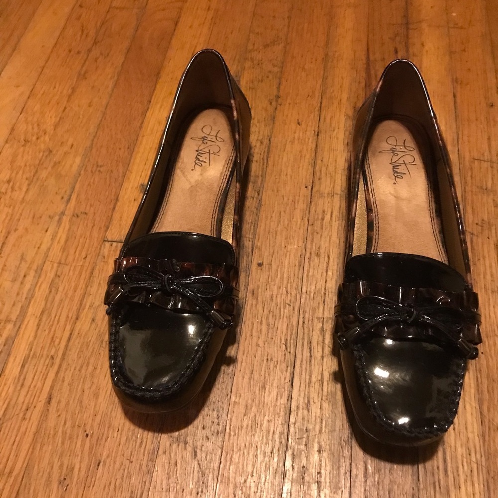 Black Patent Leather Shoes 8 1/2 M